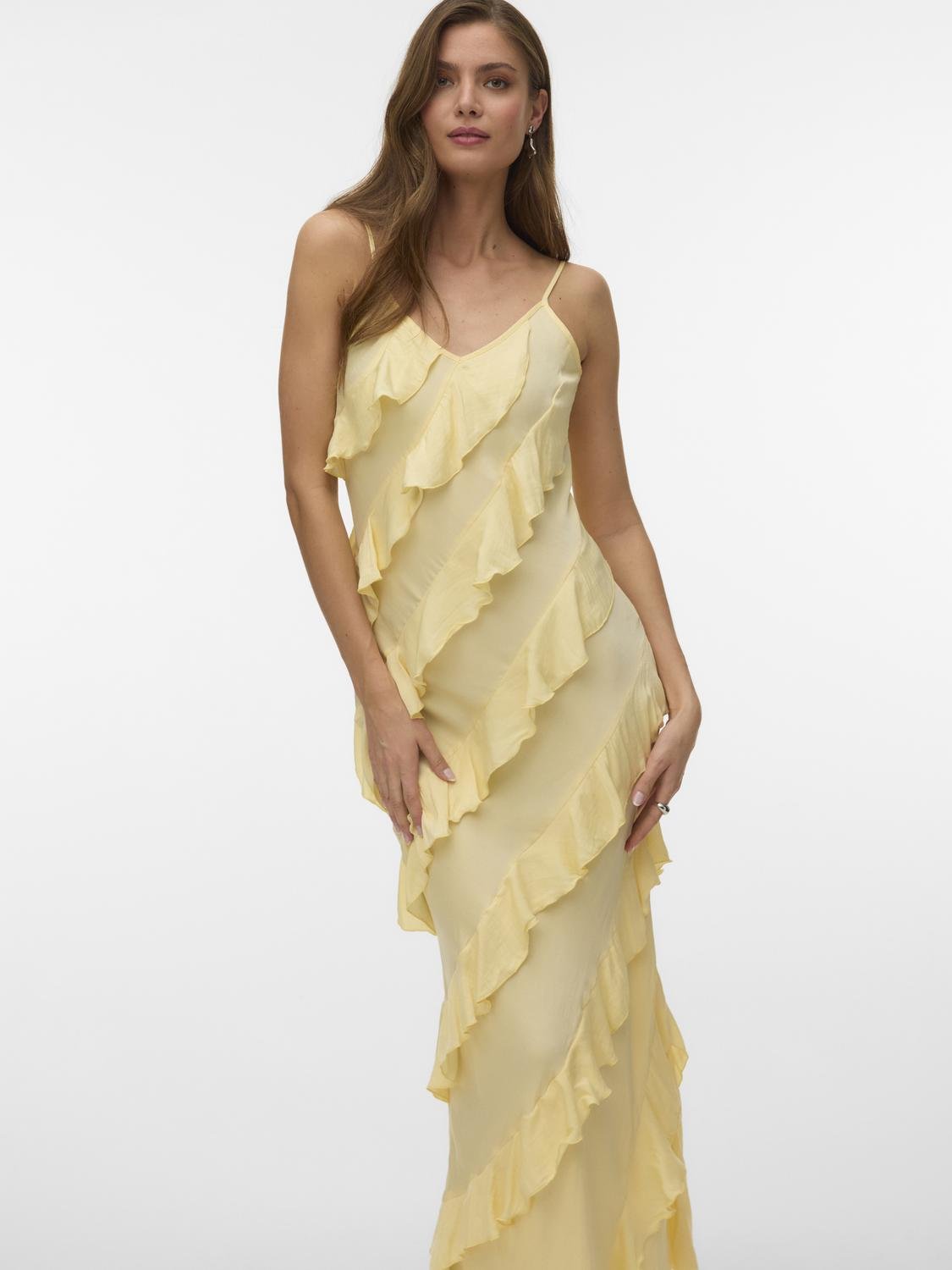 VMICELYN Long Dress - Flan - VERO MODA & VILA Bergvik